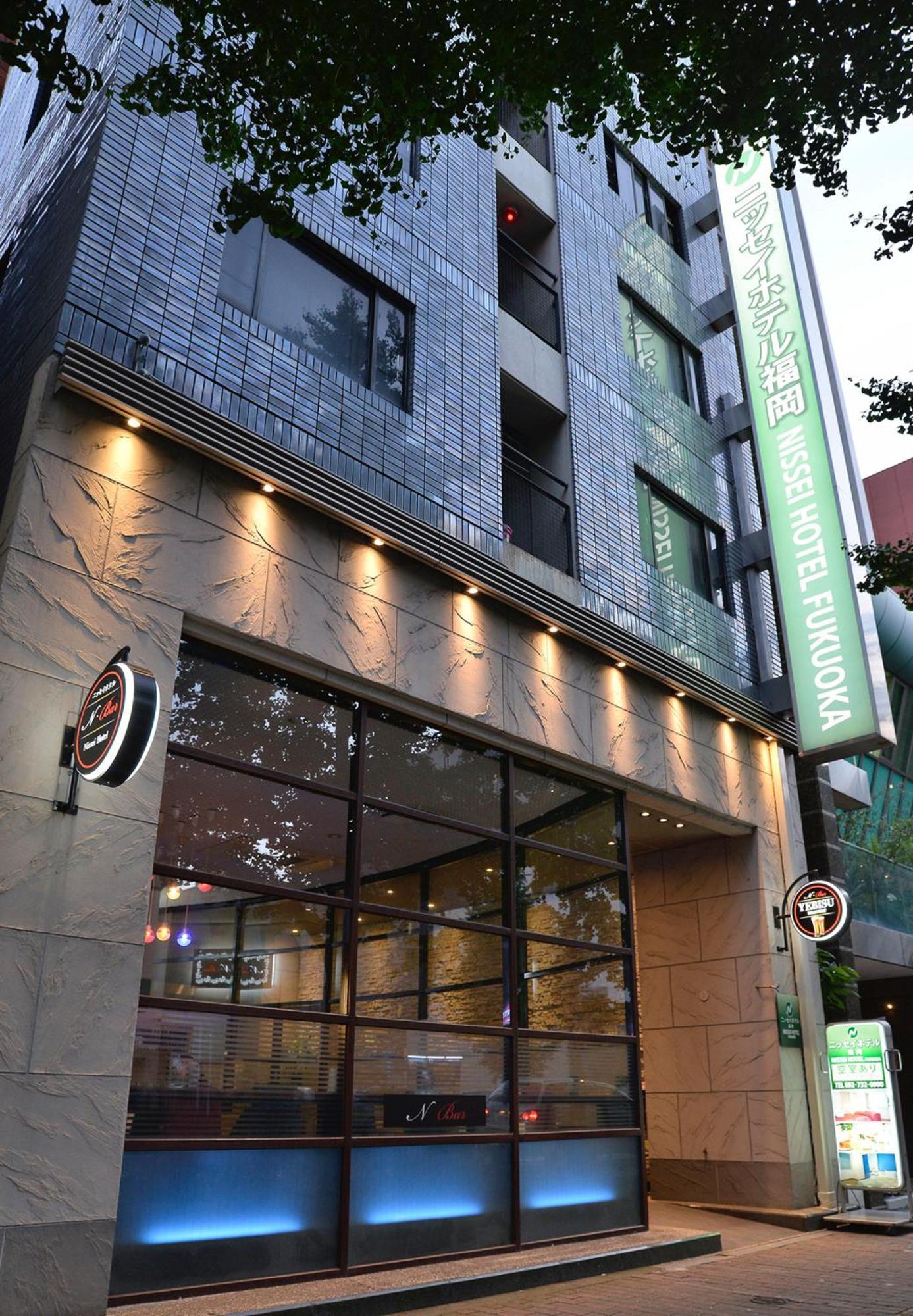 Nissei Hotel Fukuoka Fukuoka  Eksteriør bilde